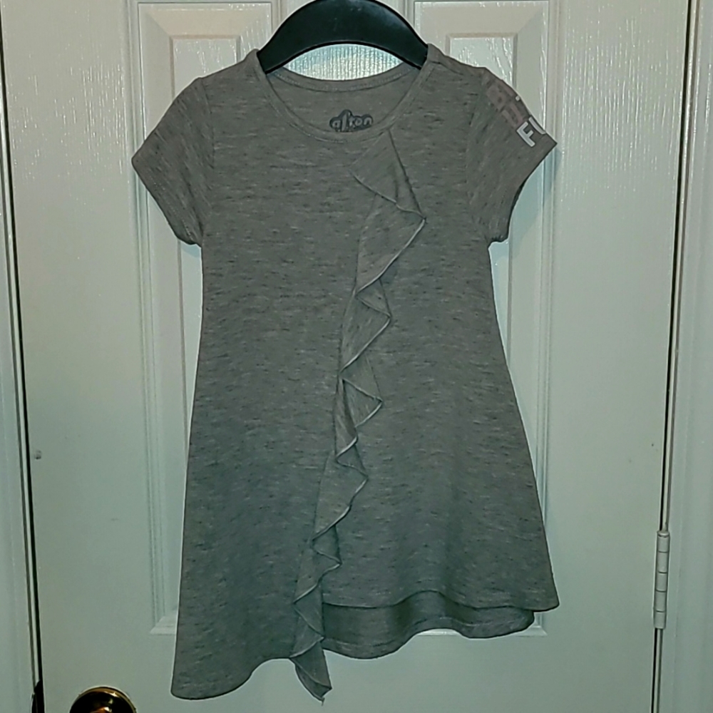 Afton Street Ruffled Front Dress